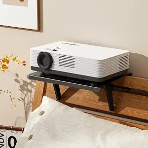 No Drilling Metal Projector Mount,Projector Shelf for Sofa and Bedside