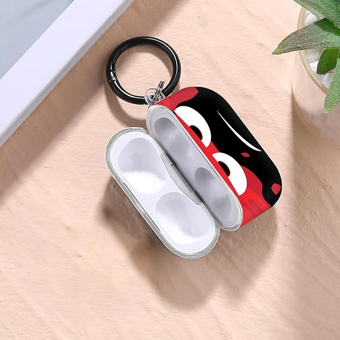 Compatible with Airpods Pro 3 Case(2025),Don't Touch Me for Airpods Pro 3rd Generation Cases Cover with Lanyard Soft Silicone Cute Shockproof Cover for Women Men,Black