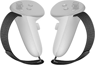 APEXINNO Controller Grips for Meta/Oculus Quest 3S/Quest 3 Accessories, Non-Slip Firm Handle Cover, VR Headset Handle Battery Covers with Adjustable Soft Hand Strap - Image 1