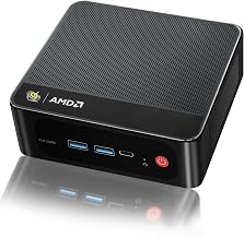 Beelink SER5 Mini PC,AMD Ryzen 5 5500U(6C/12T,up to 4.0 GHz),Mini Computer 16GB DDR4 RAM 480GB M.2 2280 SSD Graphics 7core 1800MHz,Support 4K Triple Display/HDMI+DP+Type-C/Wifi6/BT5.4 - Image 1