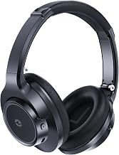 Wireless Headphones Over Ear, 70H Playtime Headphone Wireless Bluetooth 5.1,3EQ Modes & HiFi Stereo Bluetooth Headset with Deep Bass, Foldable Lightweight Headphones with Microphone for Travel/Work - Image 1