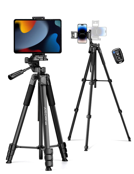 JOILCAN Phone Tripod, 67" Camera Tripod Stand for iPhone iPad