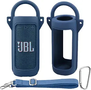 for JBL Grip Portable Waterproof Speaker Silicone Case, Blue
