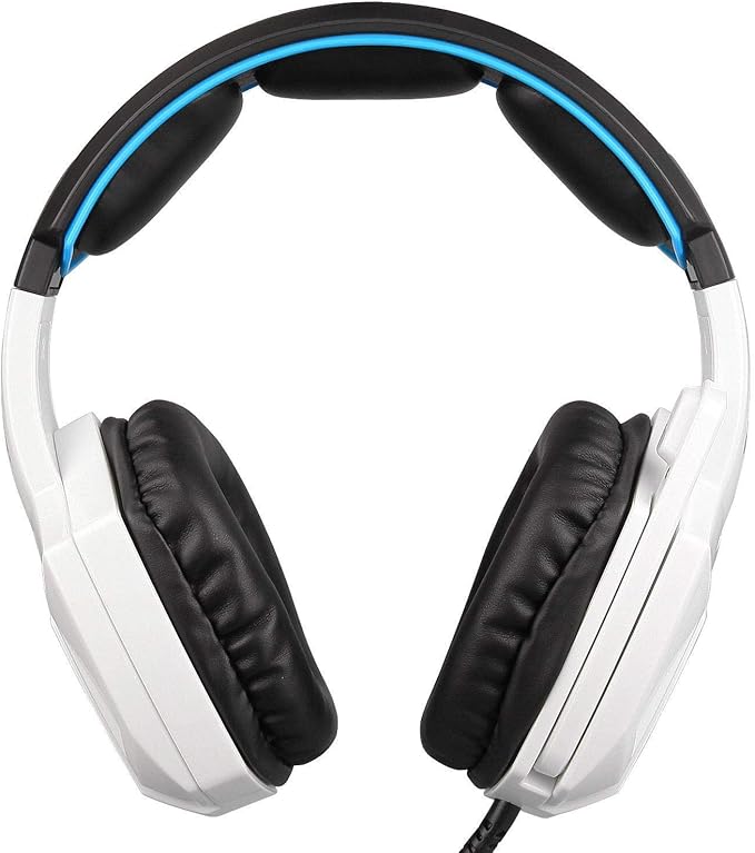 Anivia Computer Headset Headphones, 3.5mm Wired Over Ear Stereo Gaming Headsets with Microphone
