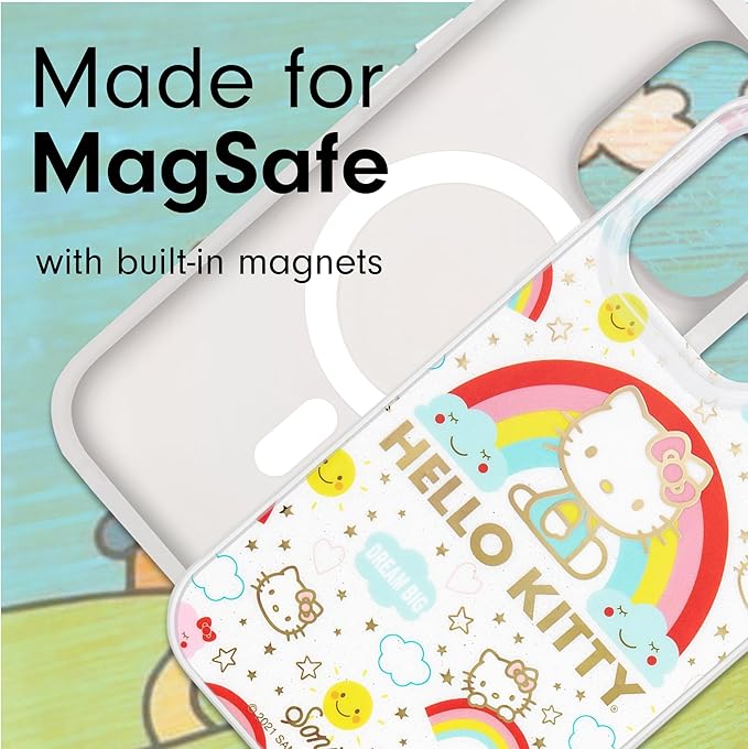 Sonix Case for iPhone 15 Pro | Compatible with MagSafe | 10ft Drop Tested | Hello Kitty Cosmic