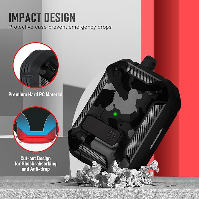 Compatible with Airpods Pro 3 Case(2025),for Airpods Pro 3rd Generation Cases Cover with Keychain Cleaner Kit Soft Silicone Shockproof Cover for Women Men