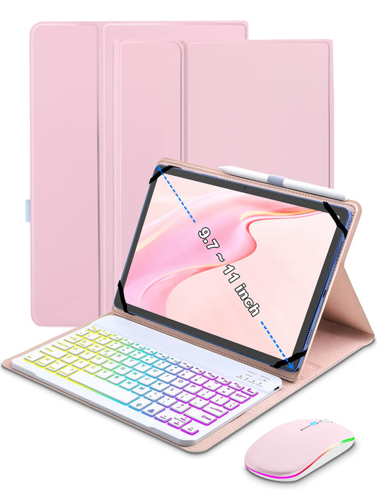 Universal Keyboard Case for 9.7",10.1",10.2",10.5",10.9",11"