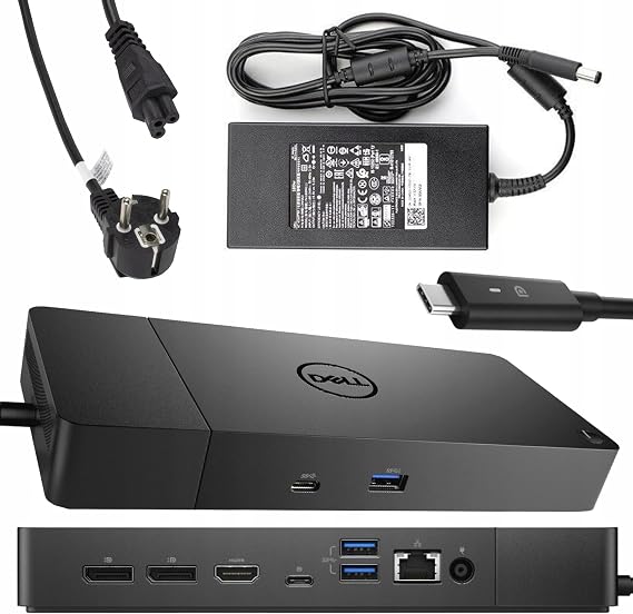 Dell WD19S USB-C Dock 180W - EU, W126296605