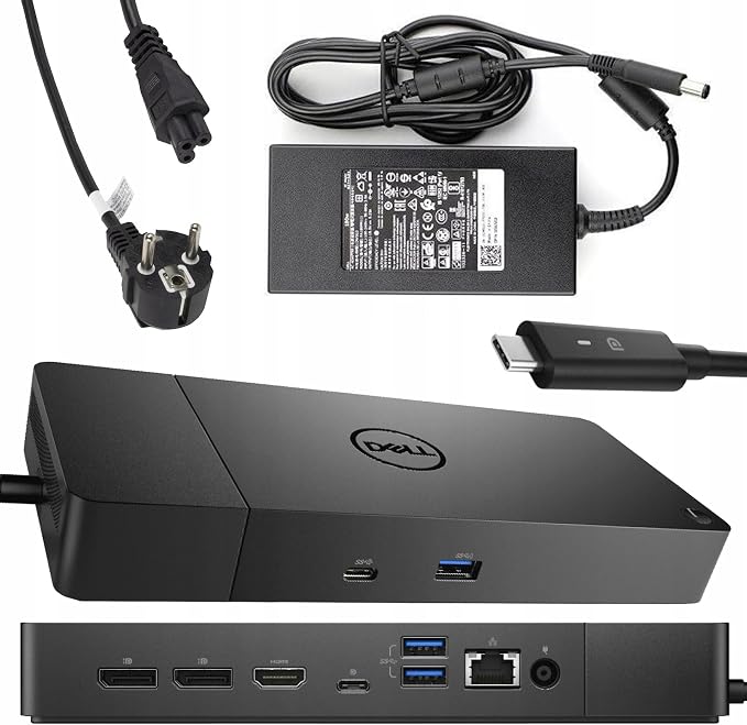 Dell WD19S USB-C Dock 180W - EU, W126296605