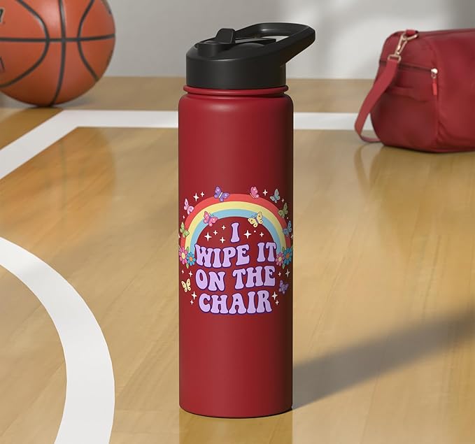 Rainbow Stainless Steel Insulated Water Bottle