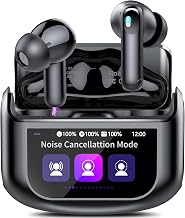 Wireless Earbuds, Bluetooth 5.4 Headphones Multi-Function Touch Screen - Image 1