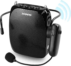 ZOWEETEK Original Voice Amplifier for Teachers with 2 Mics Wired+Wireless
