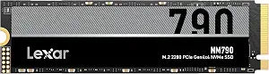 Lexar 1TB NM790 Internal NVMe SSD, 7400/6500 MB/s, M.2 2280, PCIe Gen 4x4