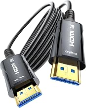 Cratree 8K Fiber Optic HDMI Cable 10FT - HDMI Cable 48Gbps,High Speed HDMI Cord,Supports 8K 60Hz,4K120Hz,HDR/eARC/HDCP 2.2&2.3,Compatiblefor Monitor,Projector,HDTV and DVD Player - Image 1