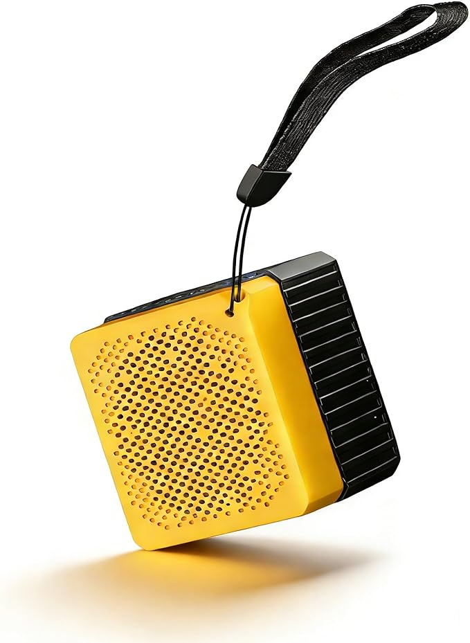 Portable Bluetooth Speakers, IPX6 Waterproof Wireless Outdoor Small Speaker with 24H Playtime, HD Stereo Bass, Bluetooth 5.3, Electronics for Home, Shower, Outdoors, Travel