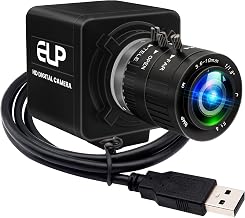 USB Camera 4K 12 Megapixels USB Webcam 1080P 120fps High Speed Golf Swing Cam with 3X Manual Optical Zoom Lens Close up PC Computer Plug and Play for Live Streaming Industrial Project Meeting - Image 1