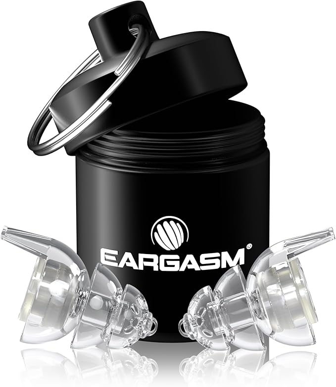Eargasm All-Nighters Earplugs for Smaller Ears - Sleep Ear Plugs with Sound-Stopping Inserts for Sleeping, Studying, Blocking Snoring - Reduce Noise While Sleeping, Improve Focus for Studying & More
