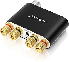 Nobsound NS-10G Bluetooth 5.0 2 Channel Power Amplifier HiFi Stereo Audio Mini Amp Wireless Receiver 50Wx2 for Home Speaker with USB & Bass Sound Effect (Black) - Image 1