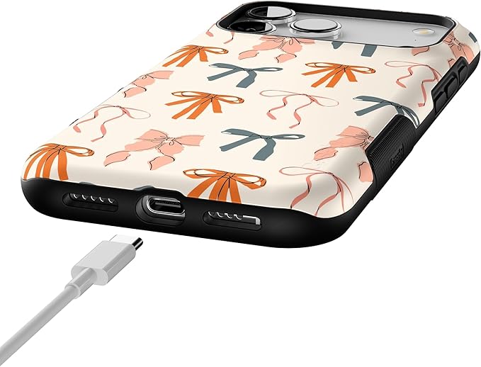 Casely iPhone 17 Pro Max Case | Gourdy Girlie | Harvest Bows | Bold Protective Design | MagSafe Compatible Design