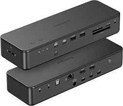 Kensington EQ Pro Thunderbolt™ 5 Dock Designed for MacBook, Optimized for M-Series Pro/Max Models, 140W PD, 80Gbps Data Transfer, Built-in and Lockable PCle M.2 SSD Slot for Quick Storage K33612NA - Image 1