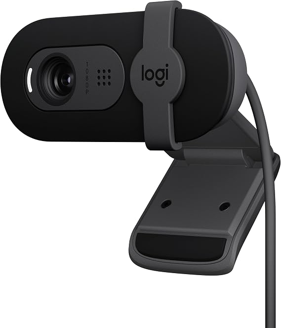Logitech Brio 101 Full HD 1080p Webcam for Streaming and Meetings - Black - Image 7