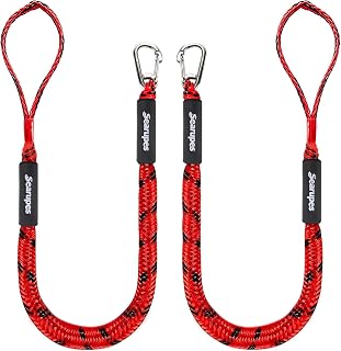 Bungee Dock Lines, Mooring Ropes for PWC, Pontoon, Watercraft - Image 1