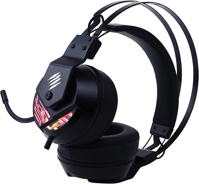 Verbatim Mad Catz The Authentic F.R.E.Q. 4 Gaming Headset - Black