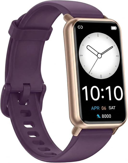 Long Battery Pedometer Watch 14 Days Battery Life, Slim Design No App/Phone Required Fitness Tracker, 50 Meters Waterproof Smart Watch, Heart Rate & Blood Oxygen Monitor Step Counter for Men Women