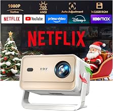 XGODY Gimbal N6 pro Smart Projector with Wifi6 and Bluetooth, 700 ANSI - Image 1