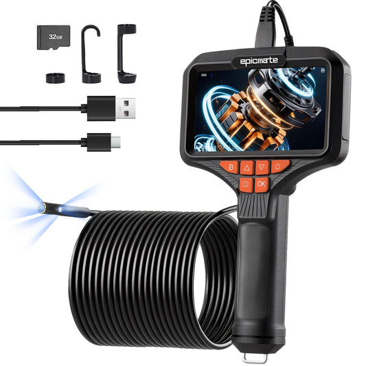 Endoscope Camera with Light for Automotive Wall Sewer Drain Inspection