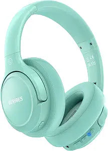 BERIBES Bluetooth Headphones Over Ear Wireless HiFi Stereo Headsets 65H 6EQ