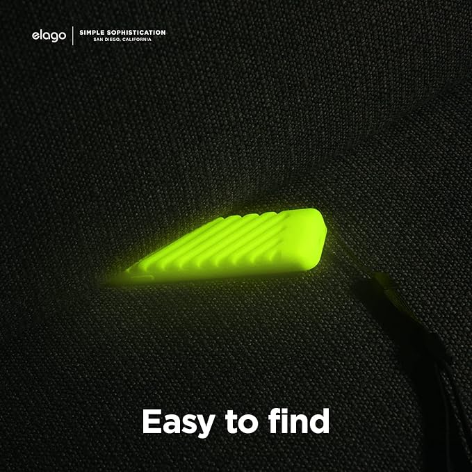 elago R3 Protective Case Compatible with 2022 Apple TV Siri Remote 3rd Generation, Compatible with 2021 Apple TV Siri Remote 2nd Gen - Great Grip, Shock Absorption, Drop Protection [Neon Yellow]