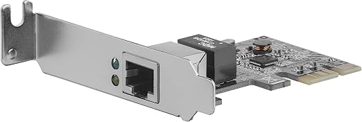 StarTech 1-Port PCIe Network Card, RJ45 Port, Low Profile (ST1000SPEX2L)