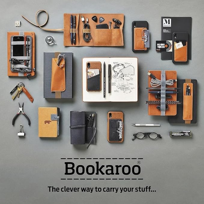 Bookaroo Travel Tech-Tidy Brown