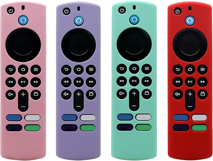 TV Stick 3rd Remote Cover Case , Compatible with Alexa 3rd Gen Remote,Tracker Cover for Tile Sticker 2020 ,Lavender Grey