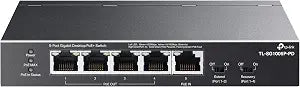 TP-Link TL-SG1005P-PD, 5 Port Passthrough Gigabit Ethernet Switch