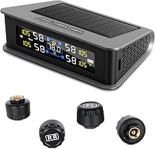 RV Tire Pressure Monitoring System with Solar Charge and USB