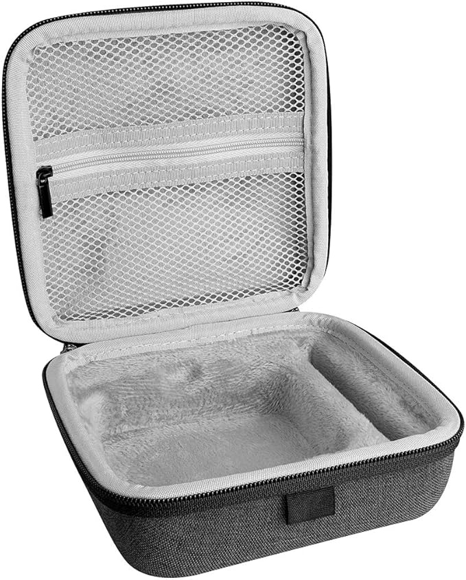 Geekria Storage Case Compatible with TV 5th/4th Generation (32GB / 64GB) MQD22LL/A, Replacement Hard Shell Travel Carrying Bag with Room for Remote Controllers and Accessories (Dark Grey)