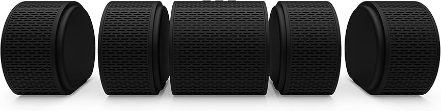 Air Audio The Worlds First Pull-Apart Wireless Bluetooth Speaker Portable Surround Sound and Multi-Room Use, Black