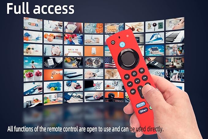Silicone Remote Cover for Fire TV Stick 3rd Gen 2021 /Fire TV Stick 4k Max Silicone Case Anti-Slip Silicone Protective Case Silicone Sleeve with Magnetic tech(Glow Green)