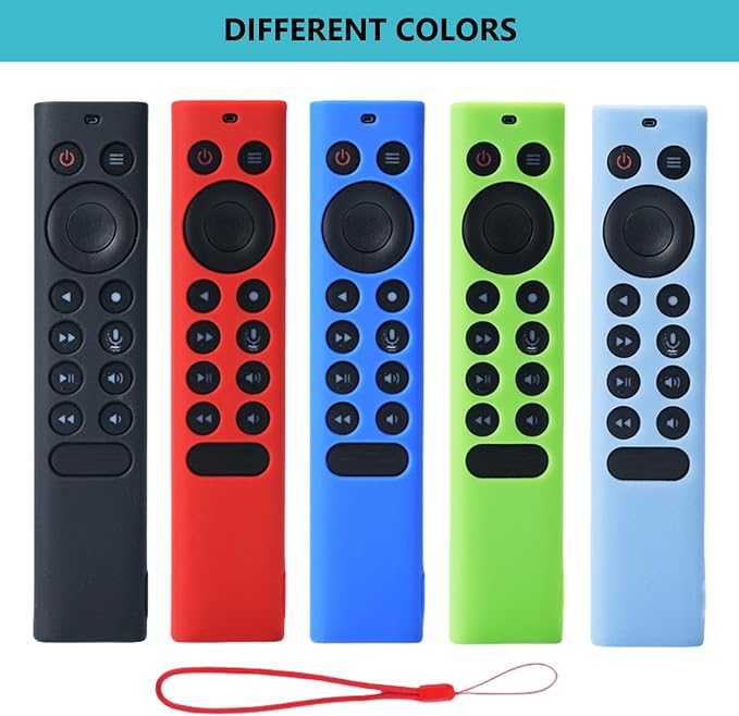 Silicone Protective Cover for NVIDIA Shield TV Pro/4K HDR Remote Controller Series, Light Weight Kids-Friendly Silicone Skin Anti-Slip/Shockproof with Hand Strap