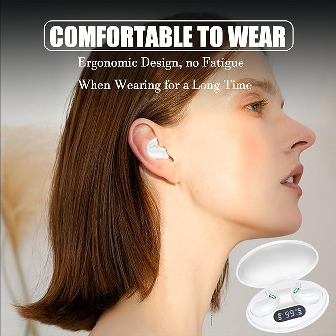 T16 Wireless Bluetooth 5.3 Noise Cancelling Sleep Earbuds for Side Sleepers