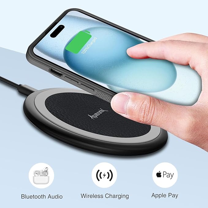 Alpatronix Battery Case for iPhone 16/16e [2025 New], 15W Fast Wireless Charging Case, Portable Strong Slim Protective Rechargeable Charger Case, Compatible with iPhone 16/16e Black