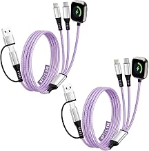 3 in 2 Multi Charging Cable Cord for iPhone Watch Charger/iPhone 17-8 Cable - Image 1
