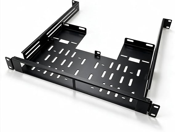 19" 1U Mini PC Rack Mount for 2 Units Dell Micro Lenovo Tiny and HP Mini PC