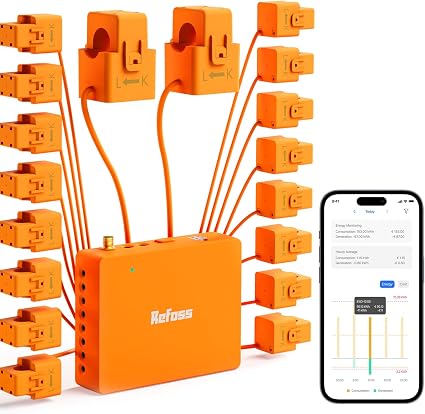 Refoss Smart Home Energy Monitor with Open API, Home Assistant, No Cloud