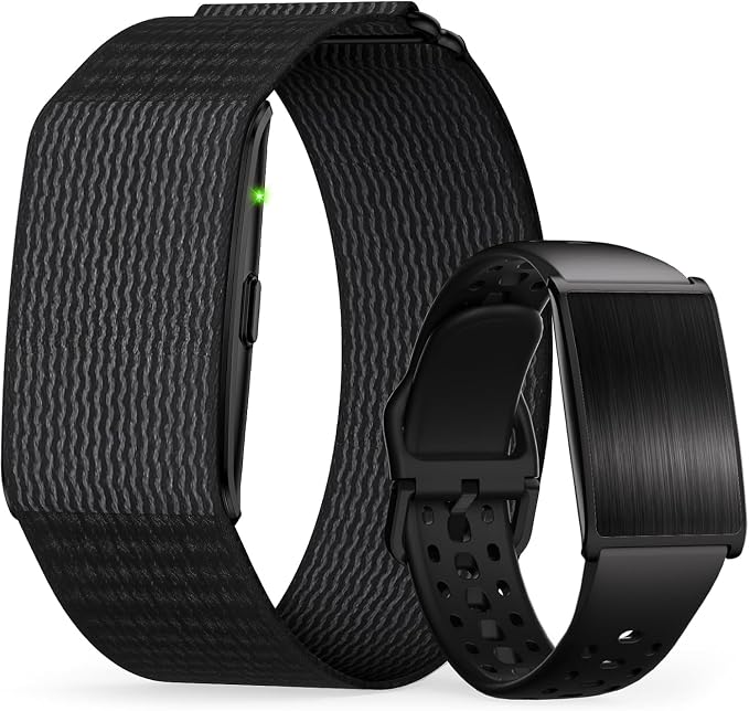 Smart Bracelet for Men Women, Activity Health Fitness Trackers with 60-Day Battery Life, 24/7 Continuous Heart Rate Blood Pressure SpO2 HRV Stress Sleep Monitor, 170+ Sports Modes, Sub-Free