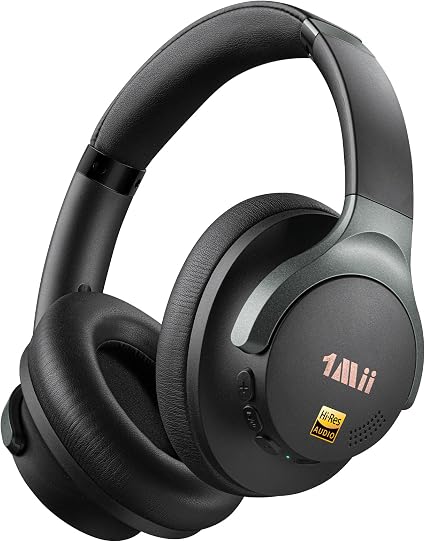 1Mii Active Noise Cancelling Headphones for Gaming & Airplane Travel