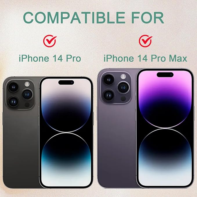 Phone Camera Lens Cover Compatible for iPhone 14 Pro/iPhone 14 Pro Max,Camera Lens Protector to Protect Privacy and Security,Strong Adhesive