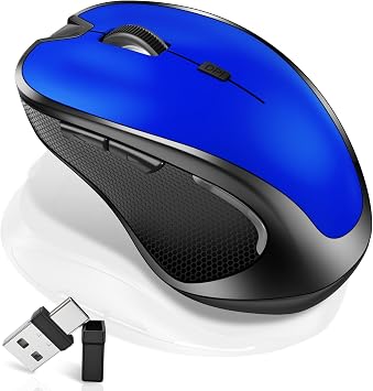 Mouse for MacBook Bluetooth Wireless Mice Laptop Mac Pro iPad with Jiggler - Image 2